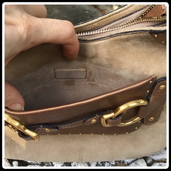 Cole Haan Stephanie suede handbag - Picture 9 of 9